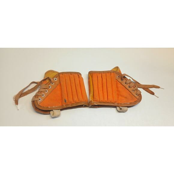 Vintage Canvas Leather Lace Up Ankle Weights Feild & Track Strength Training - Picture 5 of 6